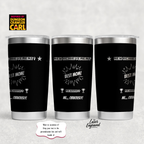 Dungeon Crawler Carl Tumbler | New Achievement Mug | Gift for Mom | Sarcastic Mother's Day Gift | Princess Donut and Mongo