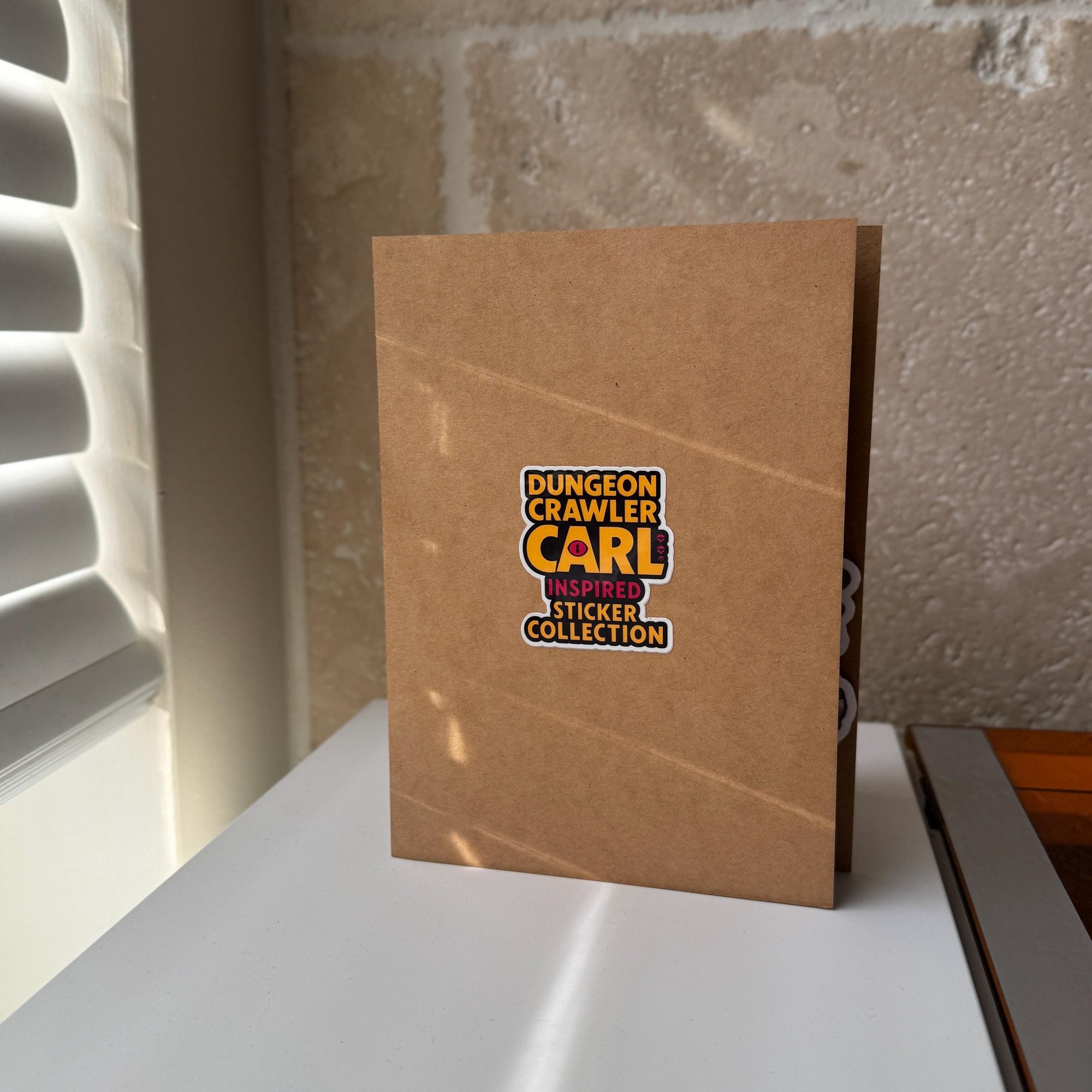 Complete Dungeon Crawler Carl sticker collection - unique gifts for book lovers