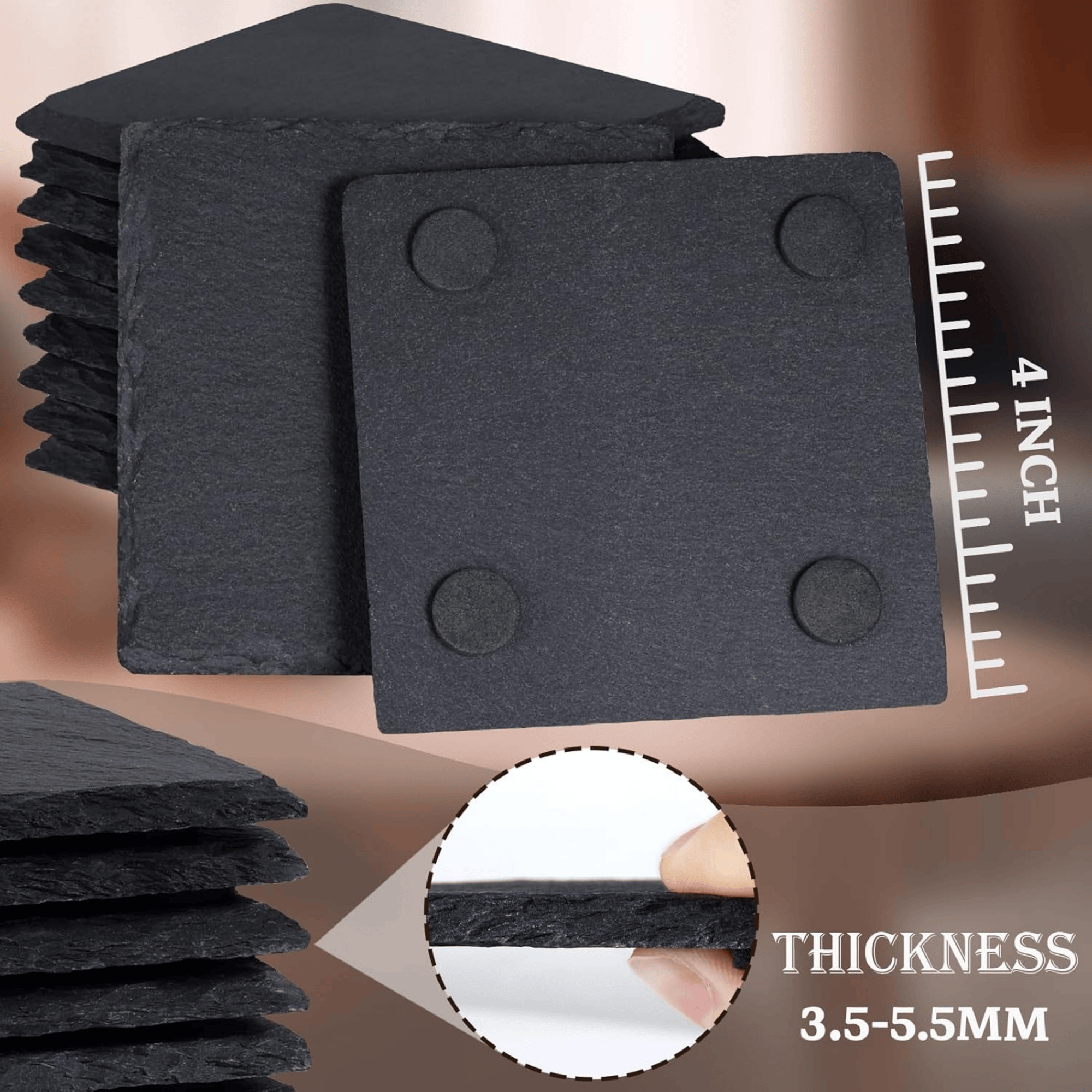 Dungeon Crawler Carl Coasters – Set of 4 Slate Laser Engraved