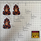 Princess Donut Sticker, Dungeon Crawler Carl Inspired: Holographic Vinyl Decal