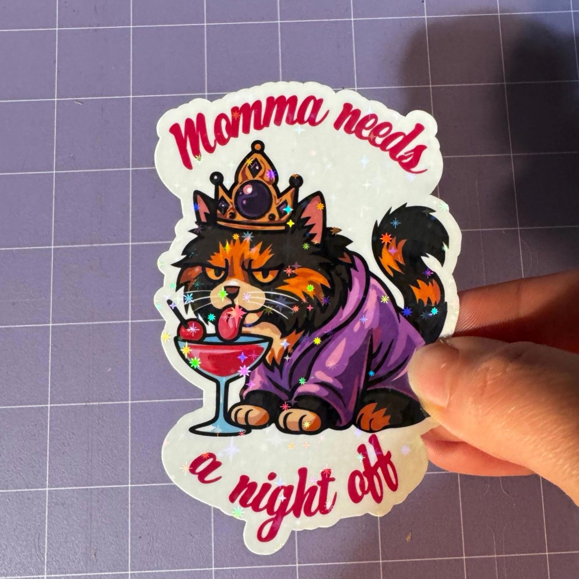 Princess Donut Sticker: Dungeon Crawler Carl, "Momma Needs A Night Off"