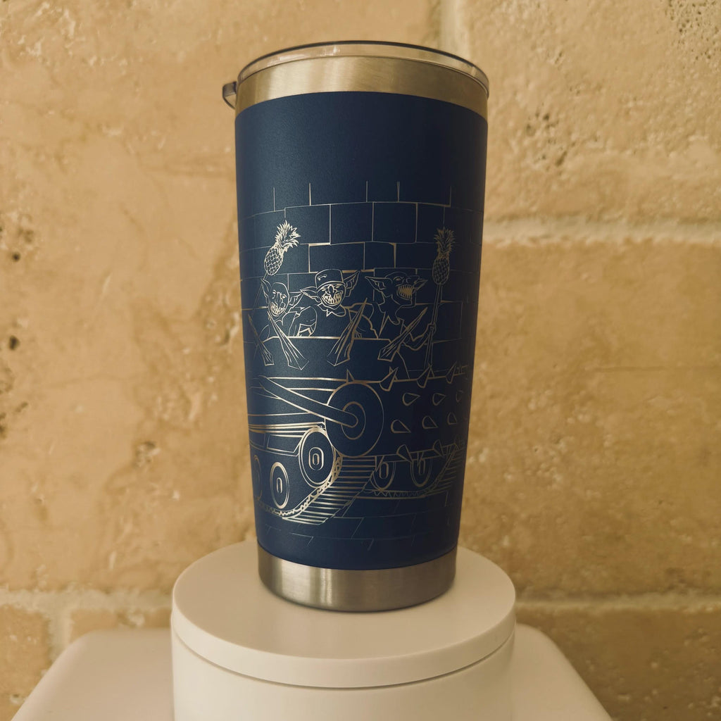 Dungeon Crawler Carl Tumbler: Engraved Stainless Steel LitRPG Fan Gift | Dungeon Crawler Gift