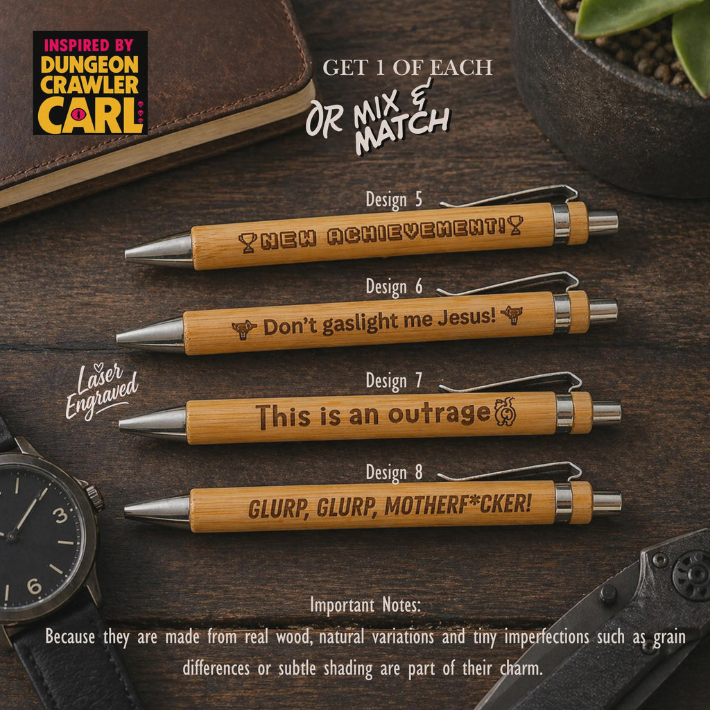Dungeon Crawler Carl Tumbler | Full Wrap Engraved Cup with Carl & Princess Donut | LitRPG Fan Gift Book Lover