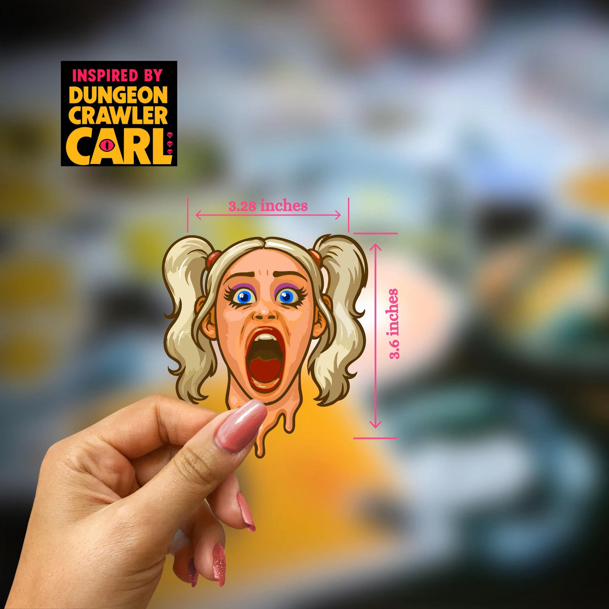 Dungeon crawler carl sticker collection