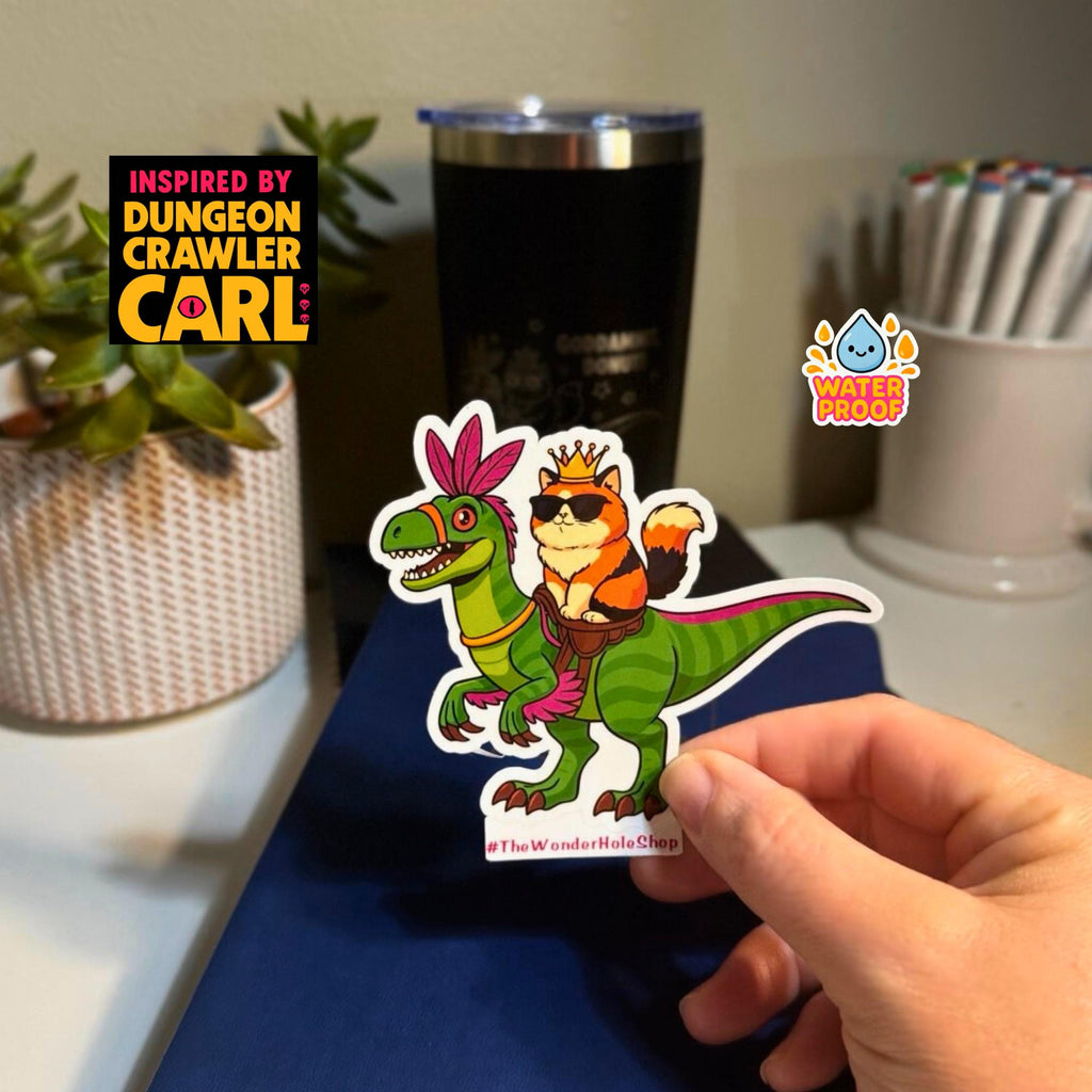 Dungeon crawler carl sticker collection