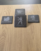 Dungeon crawler carl coasters | momma needs a night off | goddamnit donut | special name | gaslight jesus