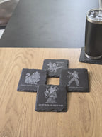 Dungeon crawler carl coasters | momma needs a night off | goddamnit donut | special name | gaslight jesus
