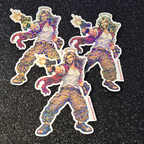 Uzi jesus sticker: dungeon crawler carl