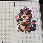 Princess donut sticker: dungeon crawler carl, "Signing"