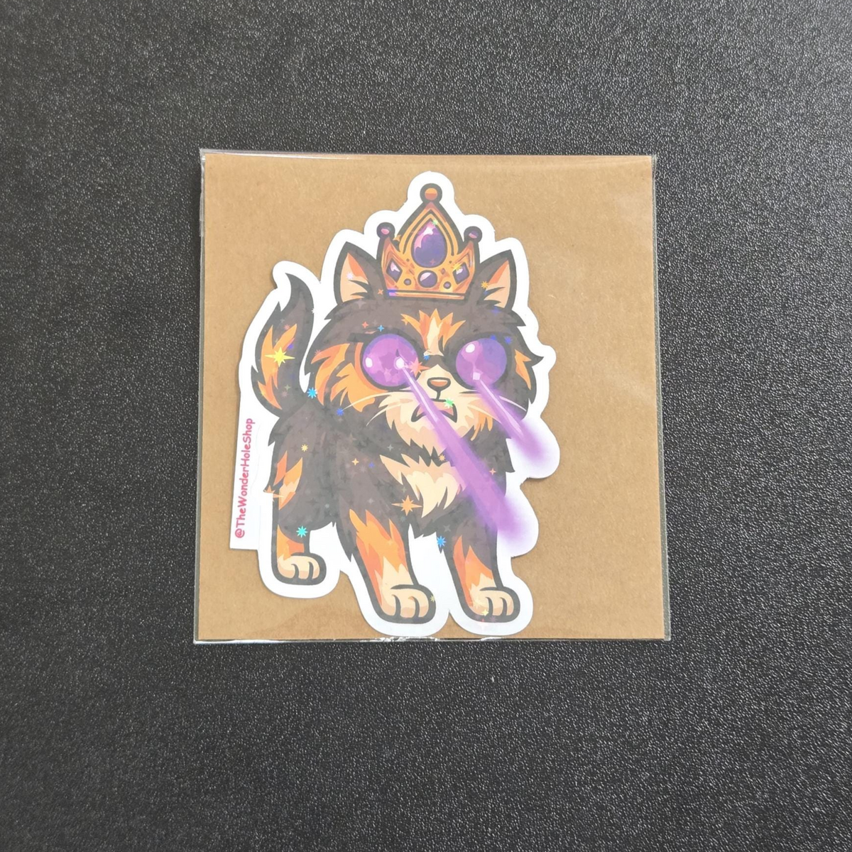 Princess donut sticker: dungeon crawler carl, "Laser Eyes"