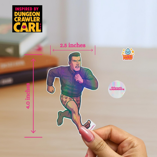 Carl sticker: dungeon crawler carl