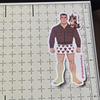 Carl and Donut sticker: dungeon crawler carl