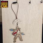 Dungeon crawler carl inspired car charm – Uzi Jesus