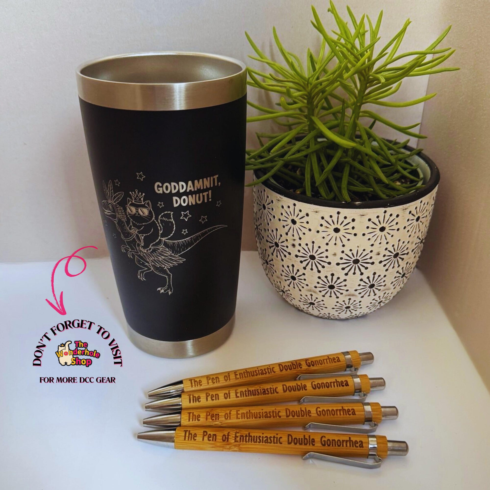 Dungeon Crawler Carl Engraved Pens Set of 2, 4, or 8