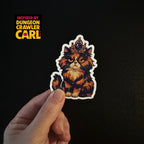 Princess Donut sticker from Dungeon Crawler Carl collection - waterproof vinyl