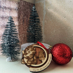 Christmas Dungeon Crawler Carl Ornament – Princess Donut “You’re My Dungeon Crawl” – Handmade