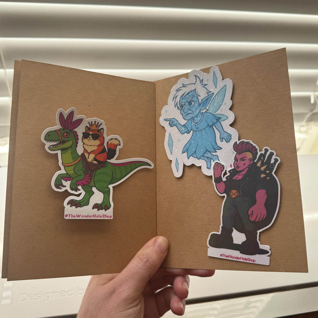 Mongo character sticker - Dungeon Crawler Carl LitRPG book series merchandise