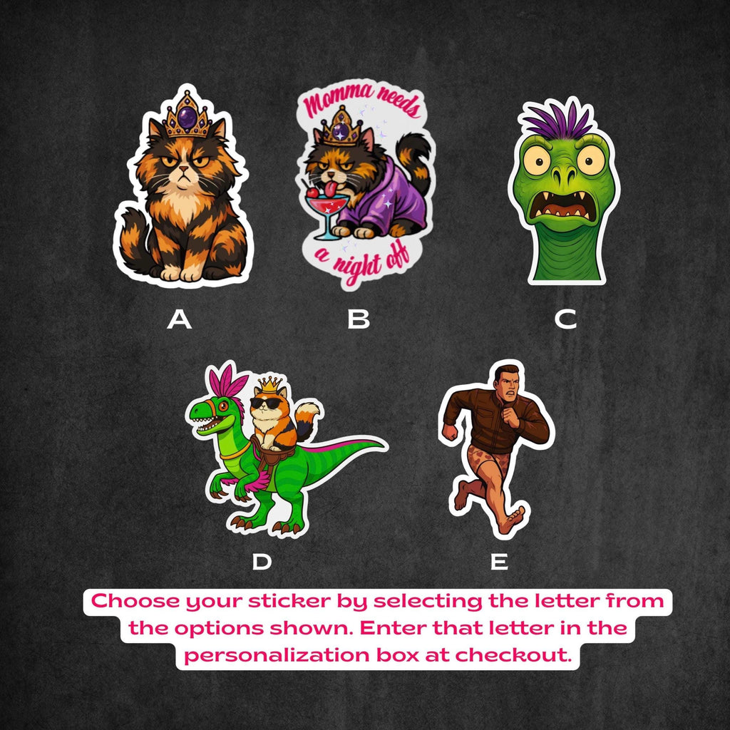 From Dungeon Crawler Carl collection - waterproof vinyl - choose your stickers