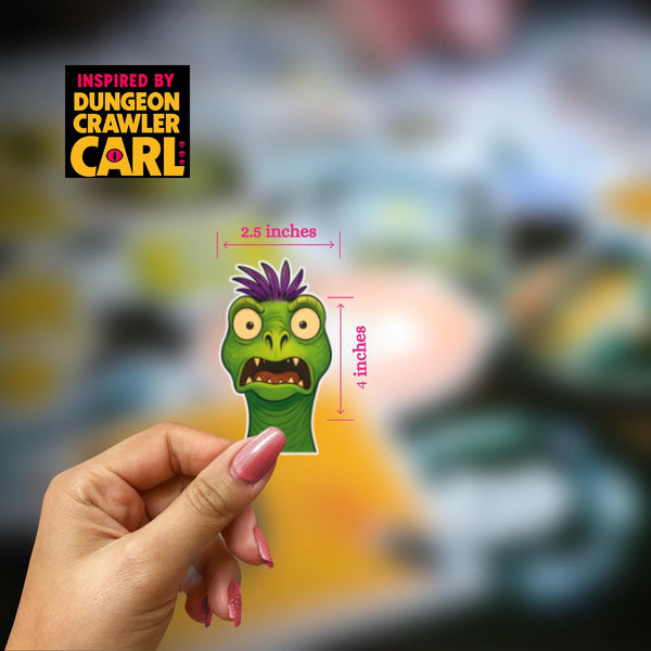 Mongo Sticker – Dungeon Crawler Carl Fan Art – Durable Vinyl, Laminated, Water-Resistant