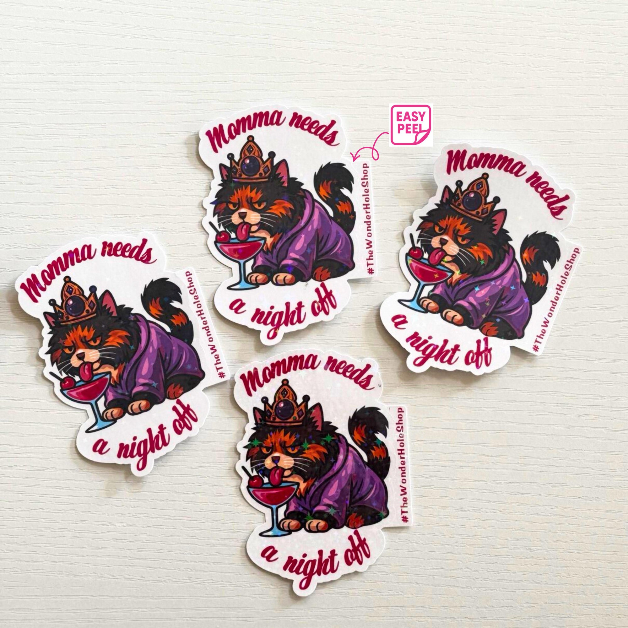 Close-up of Princess Donut character sticker - Dungeon Crawler Carl fan art