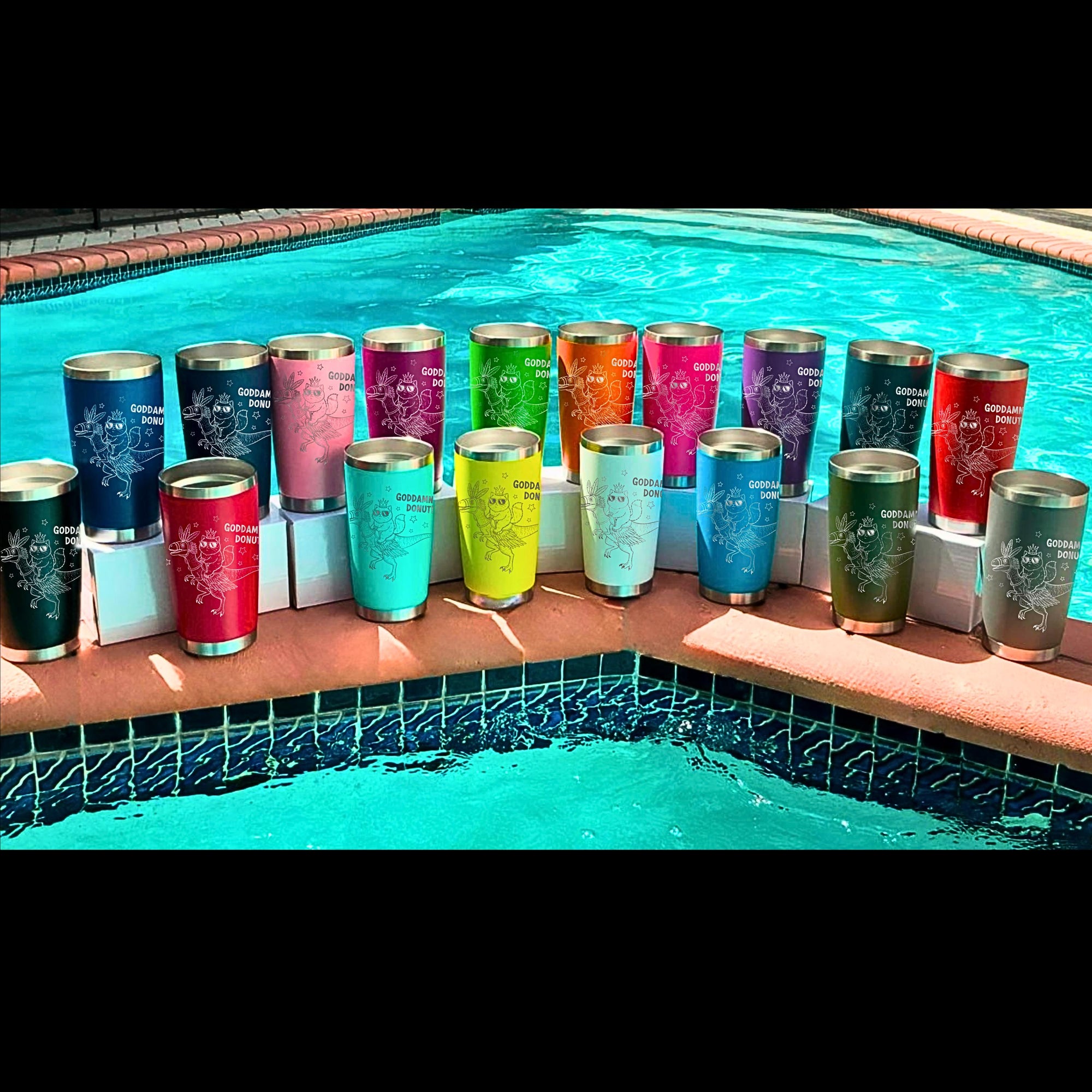 Dungeon Crawler Carl Mug, Princess Donut & Mongo Laser Engraved Tumbler