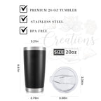 Dungeon Crawler Carl Tumbler | Full Wrap Engraved Cup with Carl & Princess Donut | LitRPG Fan Gift Book Lover