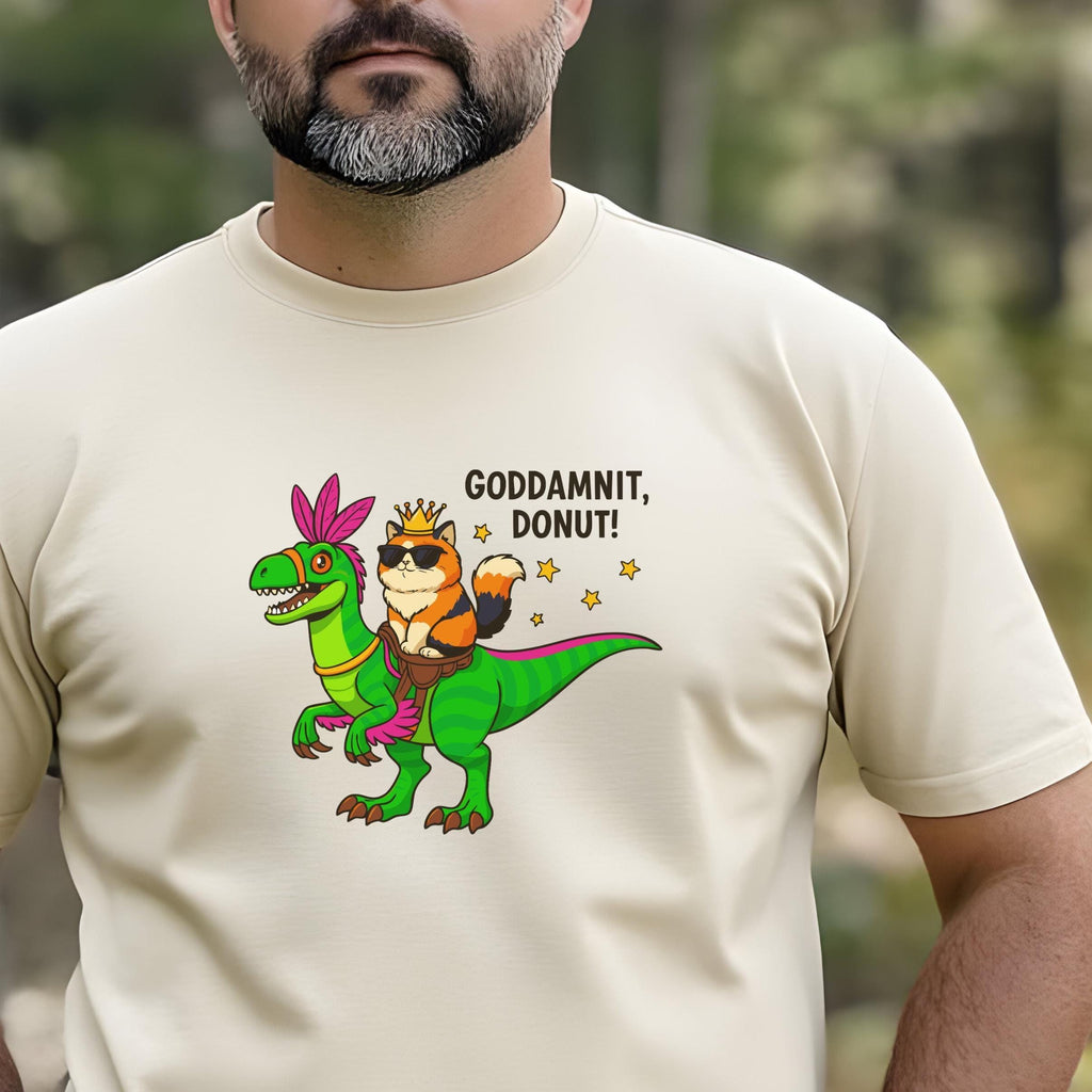 Goddammit Donut! Dungeon Crawler Carl T-Shirt: Princess Donut & Mongo