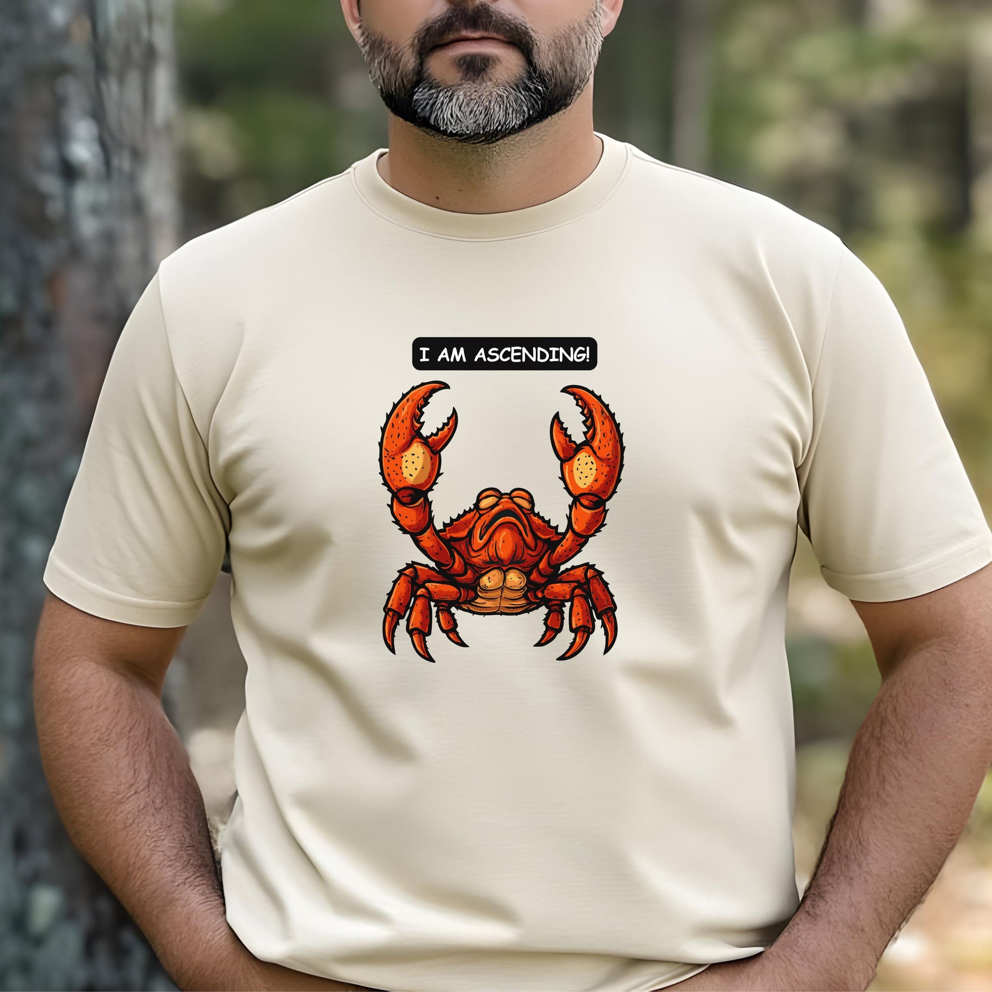 Dungeon Crawler Carl T-Shirt: Raul the Crab Tee, "I'm Ascending"