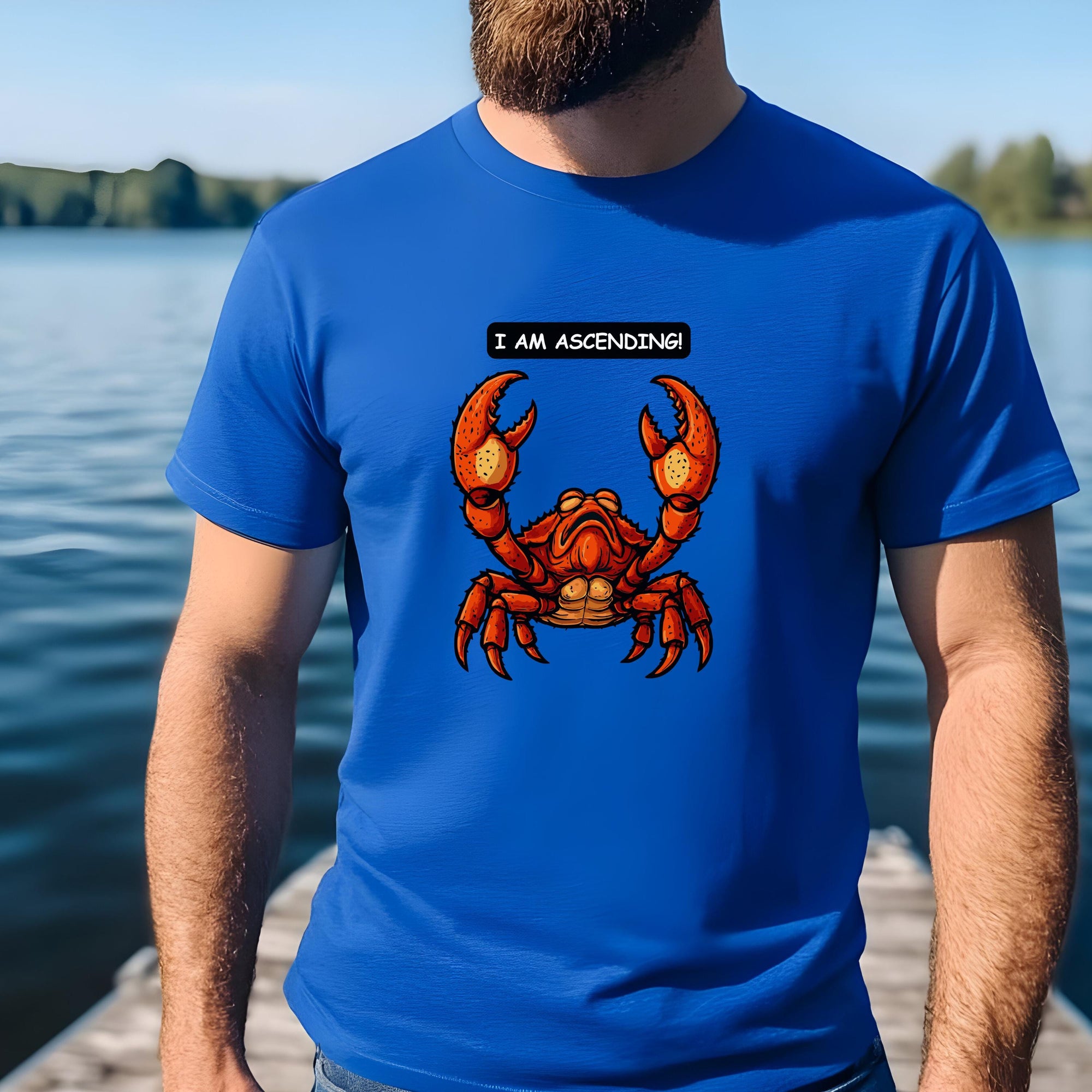 Dungeon Crawler Carl T-Shirt: Raul the Crab Tee, "I'm Ascending"