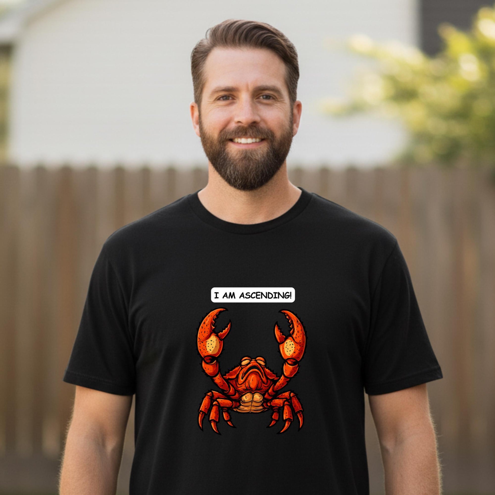 Dungeon Crawler Carl T-Shirt: Raul the Crab Tee, "I'm Ascending"