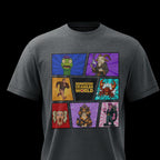 Dungeon Crawler Carl t-shirt on model - premium quality LitRPG book fan apparel
