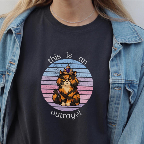 Dungeon Crawler Carl Inspired "This is an Outrage" Shirt – Princess Donut T-Shirt - DCC Fan Shirt –  LitRPG Book Lover Gift
